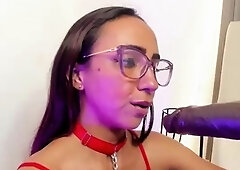 Homemade amateur webcam blowjob