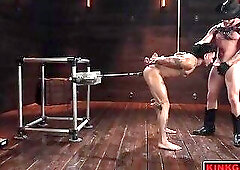 Siren Santiago tamed by Dom cowboy Colt Spence and bound up like a piece of meat