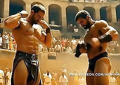 Gladiators Fuck And Suck Preview - ManyAMan