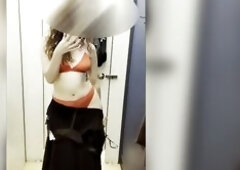 I masturbate in a fitting room