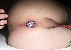 Molten Bony Fellow taking Rump Buttplug :p