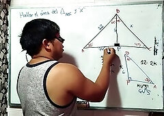 Chinese student Azaghal gets taught the ropes with internal ejaculation during class