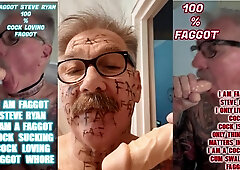 I ONLY LIVE FOR LOLLIPOP I AM FAGGOT STEVE RYAN