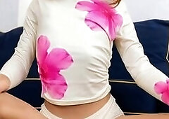 Vex Flora In A Squat Position With Bulge Showing