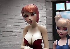 Gamer Dickgirl Gets Fucked Rough in a Wild Roleplay ? PREMIUM 3D FUTA