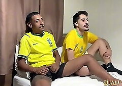And that's how I watched Brazil vs. Haiti with my gay partner.