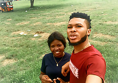 Cute African Couple Having Lovely Date Before Hardcore Fuck!