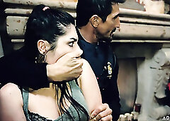 Naughty black head wanna some hardcore doggy banging for orgasm