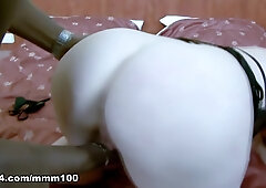 Impressive DP for a naughty mature slut - MMM100