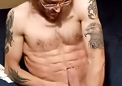 HEFTY running in rivulets Mitts-Free-for-all Jizz shot five day buildup