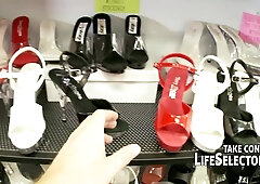 Jynx Maze and Alyssa Branch's masseur scene by Life Selector