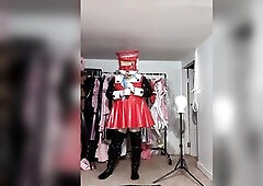 It's time for a recent description word salad 'coz I got my kigu! So in any case we are a fan of shiny PVC, rubber, latex and other enormous