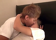 Yura In Underwear Riding Large Dildo