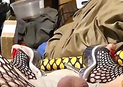 NICE  CUMSHOT  FOR TOY SNAKE