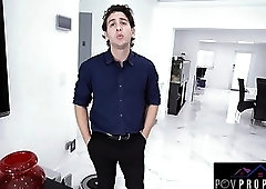 Agent Dylan Drive cums after selling house with anal price