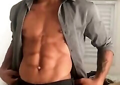Jerking my thick cock till I cum - Andy Rodrigues - Onlyfans