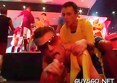 Molten faggot fuckfest with torn boys