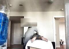 This Fairly Newb Black RMT got the majority beautiful smile and super super soft and BIGGEST ENORMOUS bazookas..guy...when this babe rested my haunche