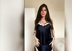 Marvelous ts trans angel masturbating