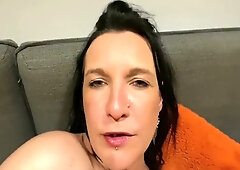 Belgian femdom mistress commands obedience and delivers a facial