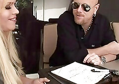 Insatiable bitch Jesse Flores gives blowjob and rimming job