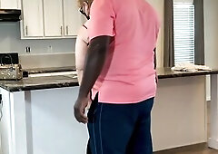 Large Booty Golden-haired Pawg mother I'd like to fuck Realtor Flirts With Renter Client & Gets Doggy style Creampie In Vagina, POV