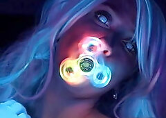 Secretcrush4k - Glowing Neon Babe Teases Your Cock with Her Perfect Body Pmv