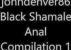Ebony and black anal tgirl compilation