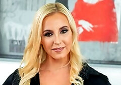 Sophia West may be tired after a long day of work but she is ready to make you cum before her day is done! She loves how you check her out in her blou