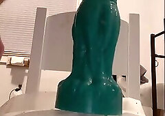 Anal play with Mr. hanky’s toys