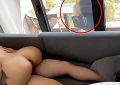 I called a prostitute for my spouse and smoked on the balcony whilst they banged