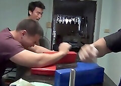 Asian Hunks　Arm Wrestling