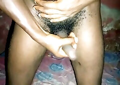 Nigerian, black masturbate, gay cum