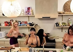 Lesbian Babes with Big Boobs Using Vibrators