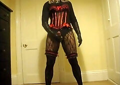 kinky Self inhale and jizm