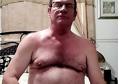 Parent instruct how to wank