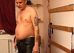 Mature Guy And His Sex Toy
