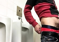 At the univirsity toilet