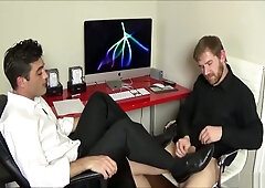 businessmen - worship - socks - feet