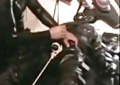 Submissive Gay Guys Gets Handjob