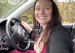 My Best Friends Cheating Milf Stepmom Couldnt Resist Fucking Me Right There In Her Car