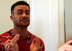 Str8ToGay: Athletic american young twink receives blowjobs