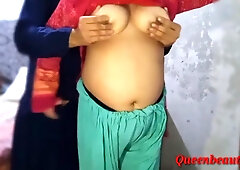 Muslim Indian Desi Sexy Aunty Ko Hot Ne Chod Diya, Homemade Video By Queenbeautyqb With Young Boy