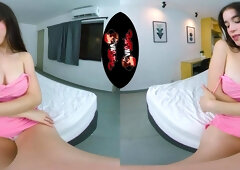 Pretty Shy Latina Debut VR Porn Scene