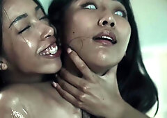 Bunny Brownie, Lia Lin And Tiffany Tatum - Captured Lesbian Lezdom Scissoring