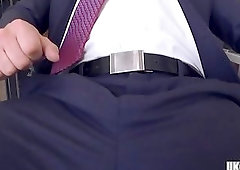 Muscle gay anal sex with cumshot