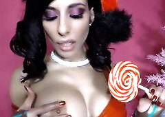 Lollipop slut's celebration