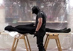 Spandex Spanking And Suckking #1