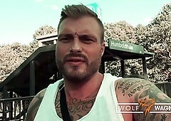 Public, blind date, big fake tits