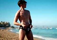 Men: Sandy Studs Take Turns On Hazel's Ass